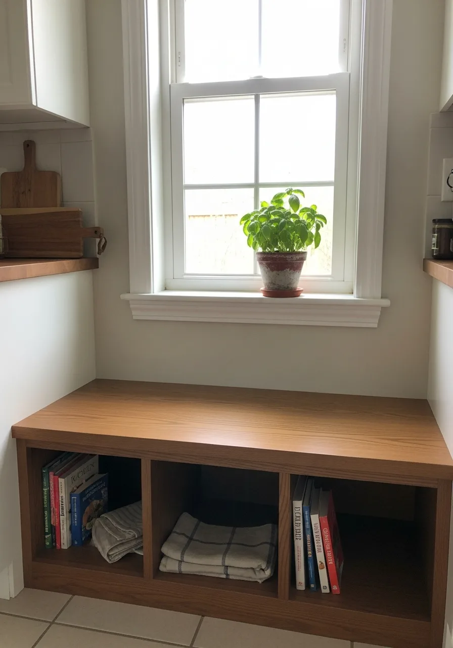 16. Window With Built-In Storage