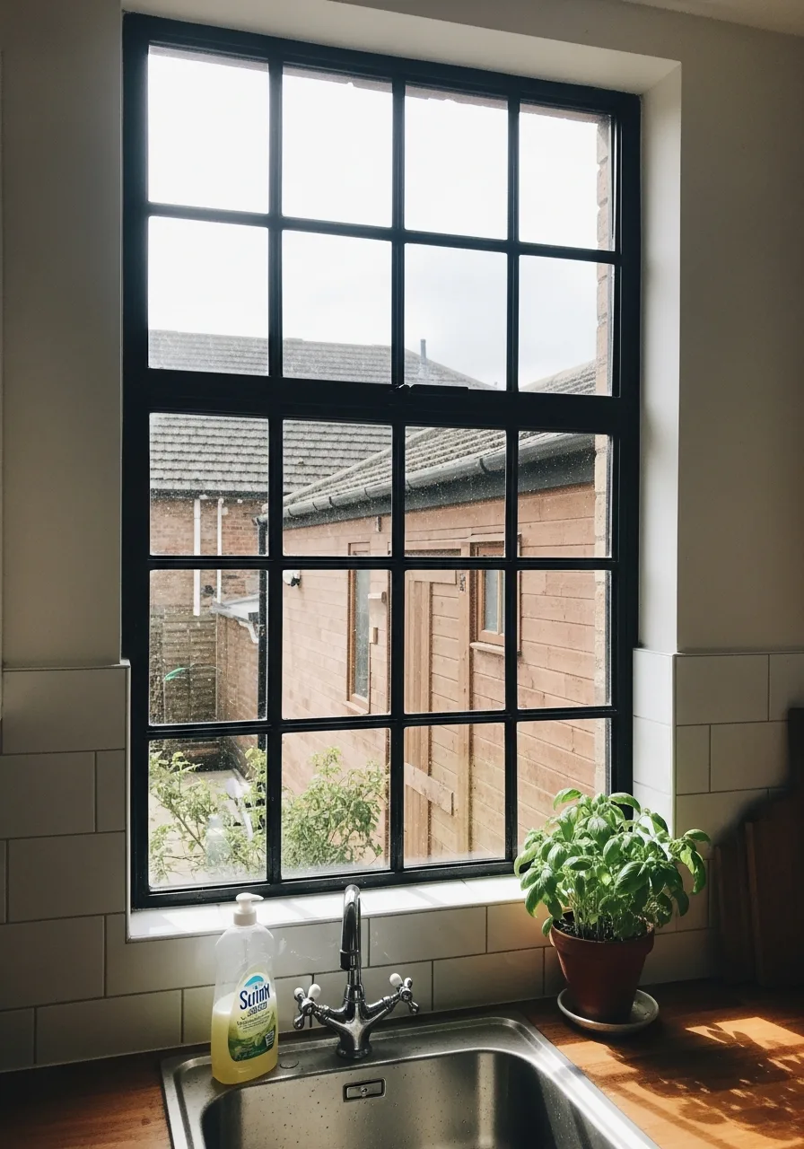 19. Industrial Steel Frame Window