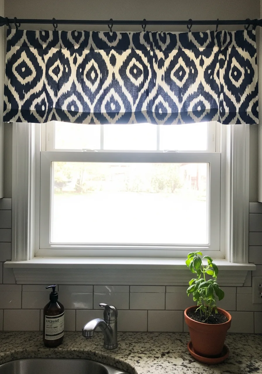 29. Window With Statement Valance