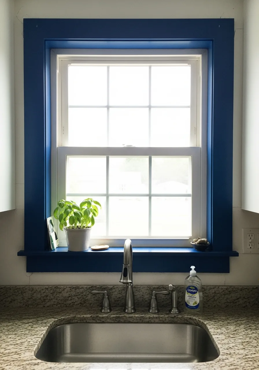 37. Window With Accent Color Frame