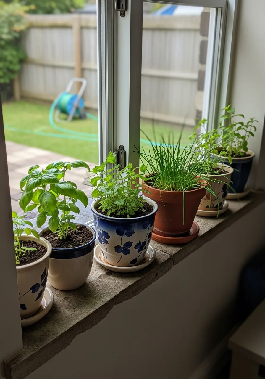 4. Kitchen Herb Garden Window
