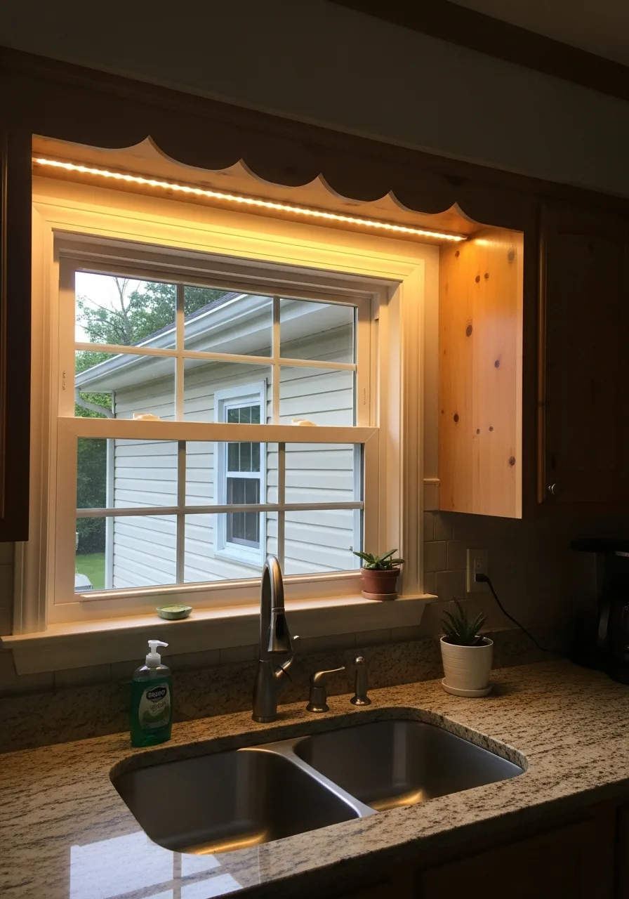 40. Window With Built-In Lighting