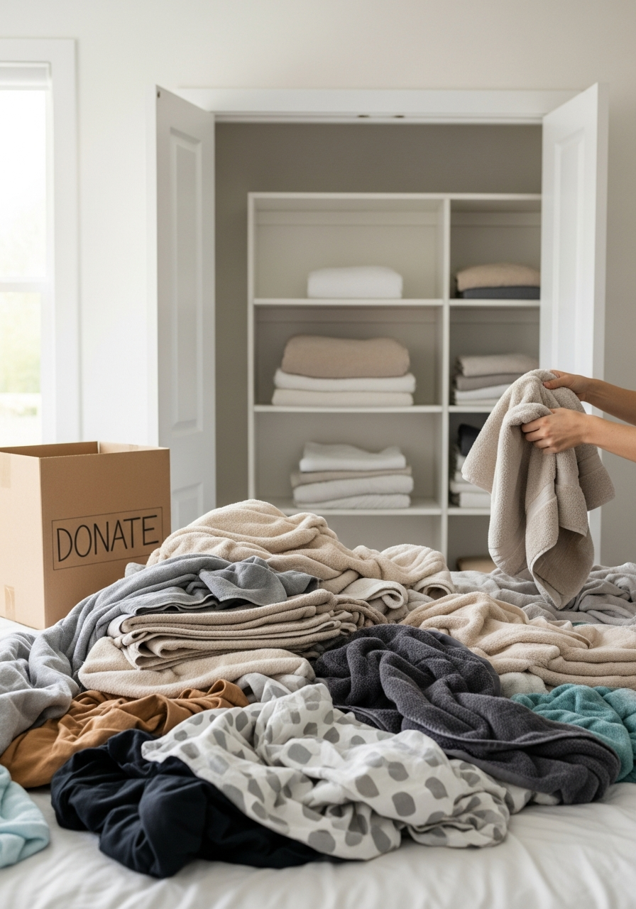 2. Declutter Before Organizing