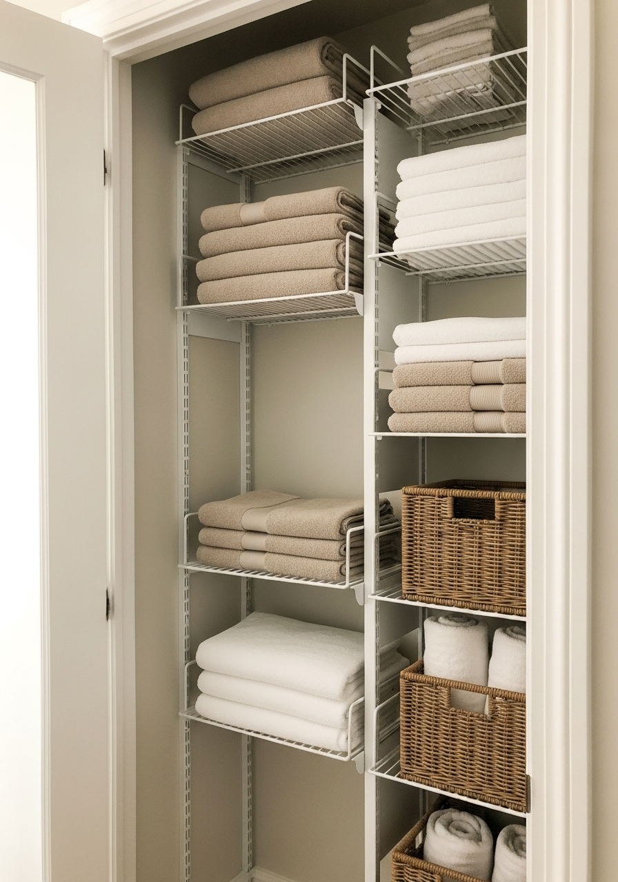 20. Add Vertical Storage Shelves