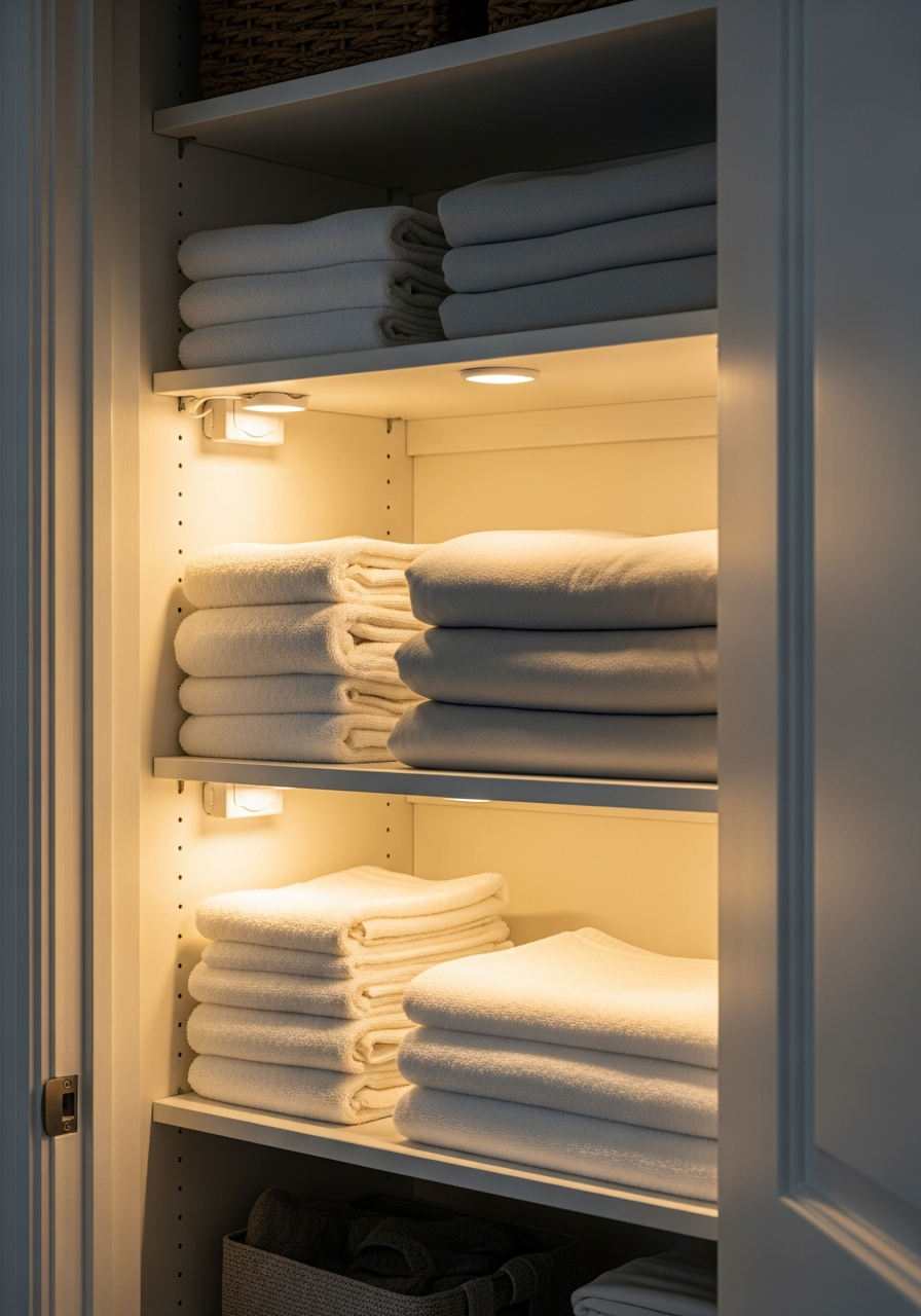 28. Install Closet Lighting