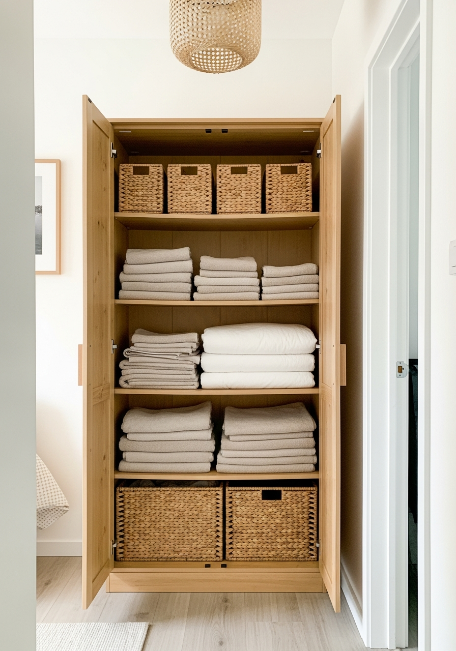 35. Use a Wardrobe Cabinet