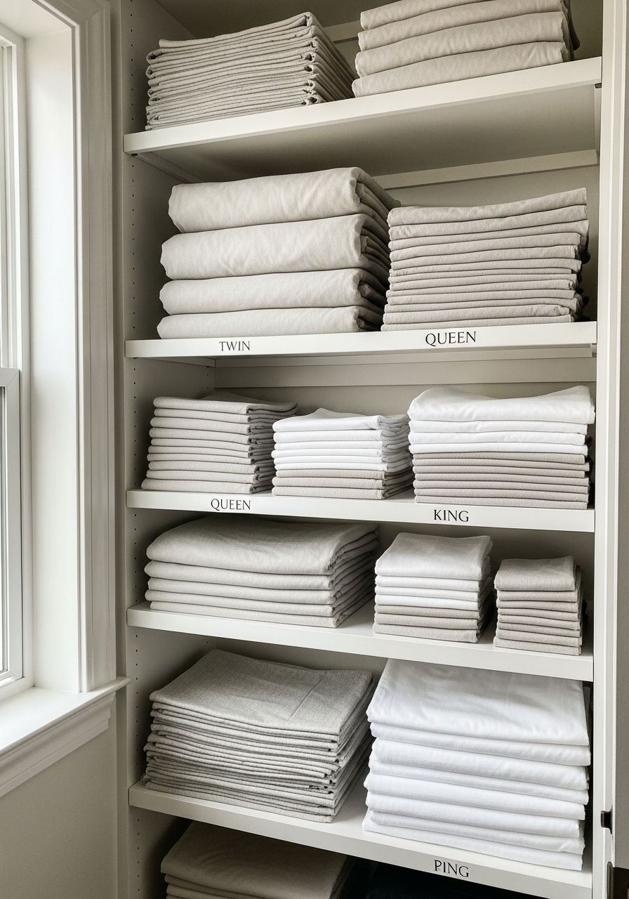 8. Organize Sheets by Size