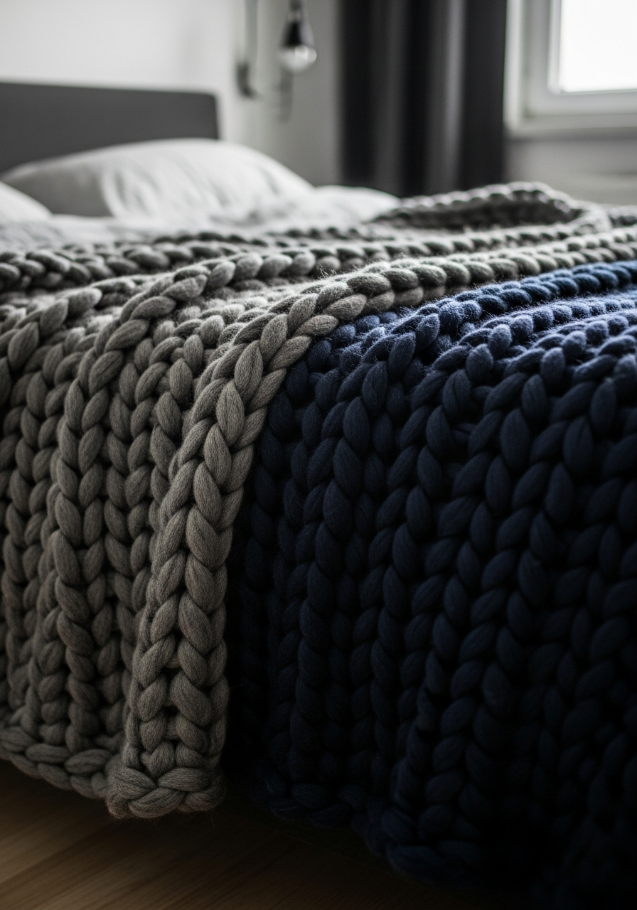 22. Textured Wool Blankets