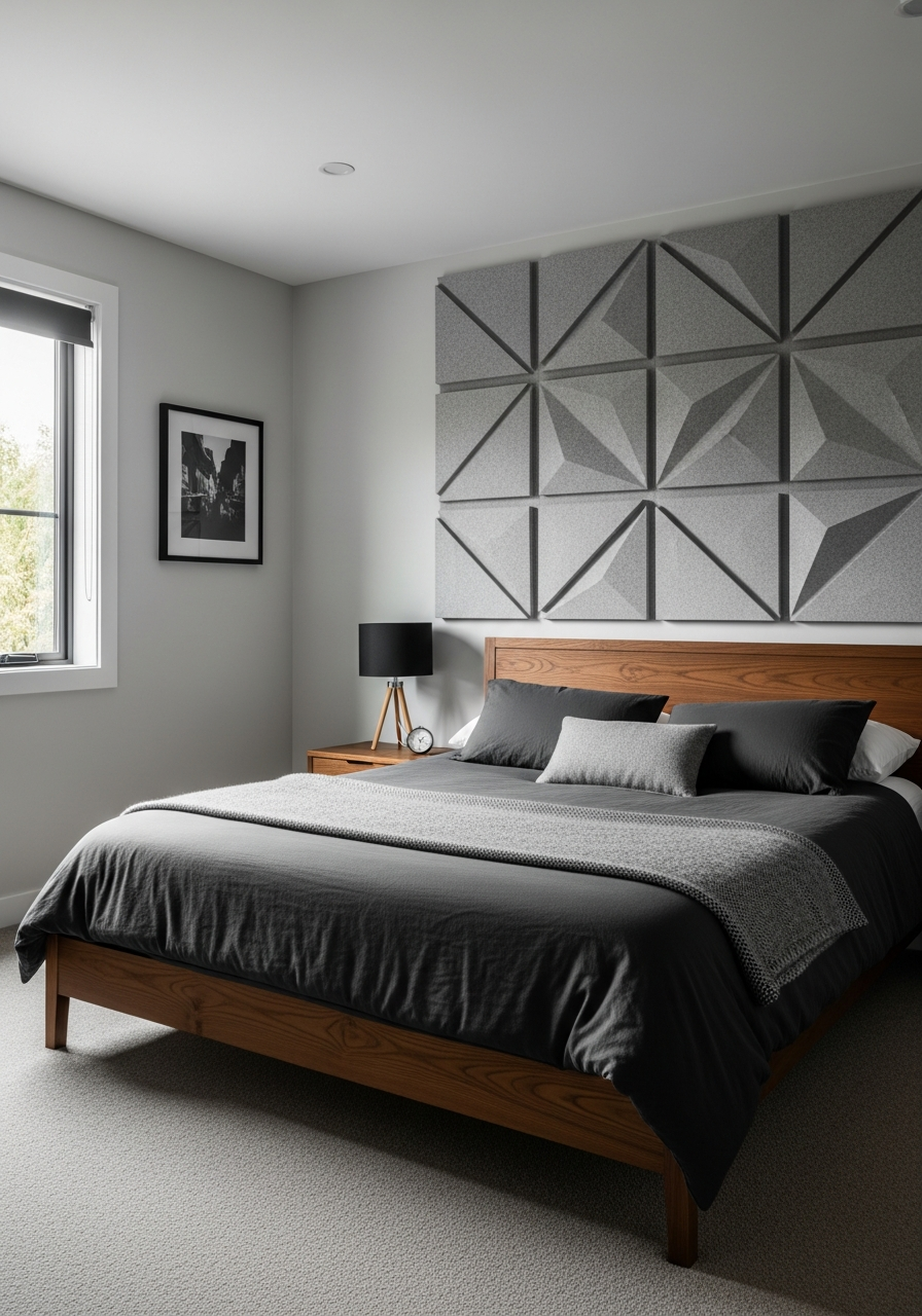 33. Sleek Acoustic Wall Panels