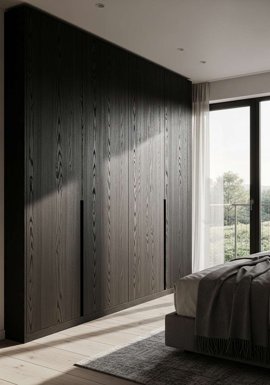 40. Dark Oak Wardrobes