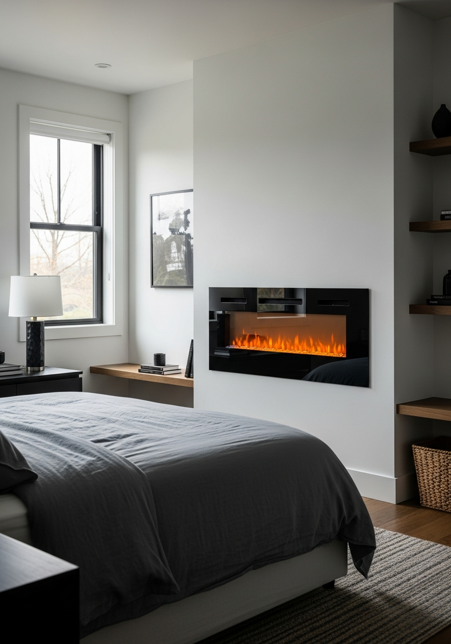 48. Modern Electric Fireplaces