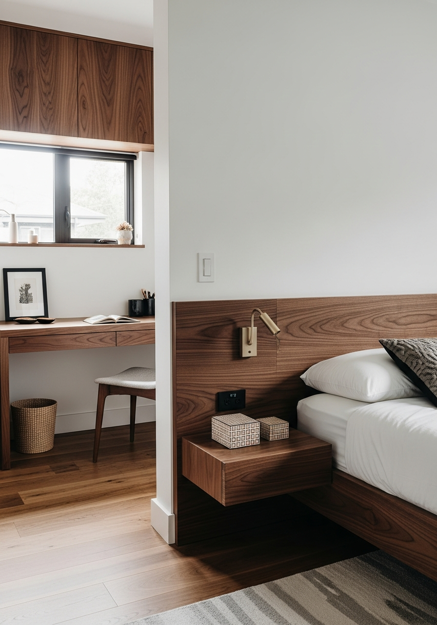 49. Walnut Wood Accents