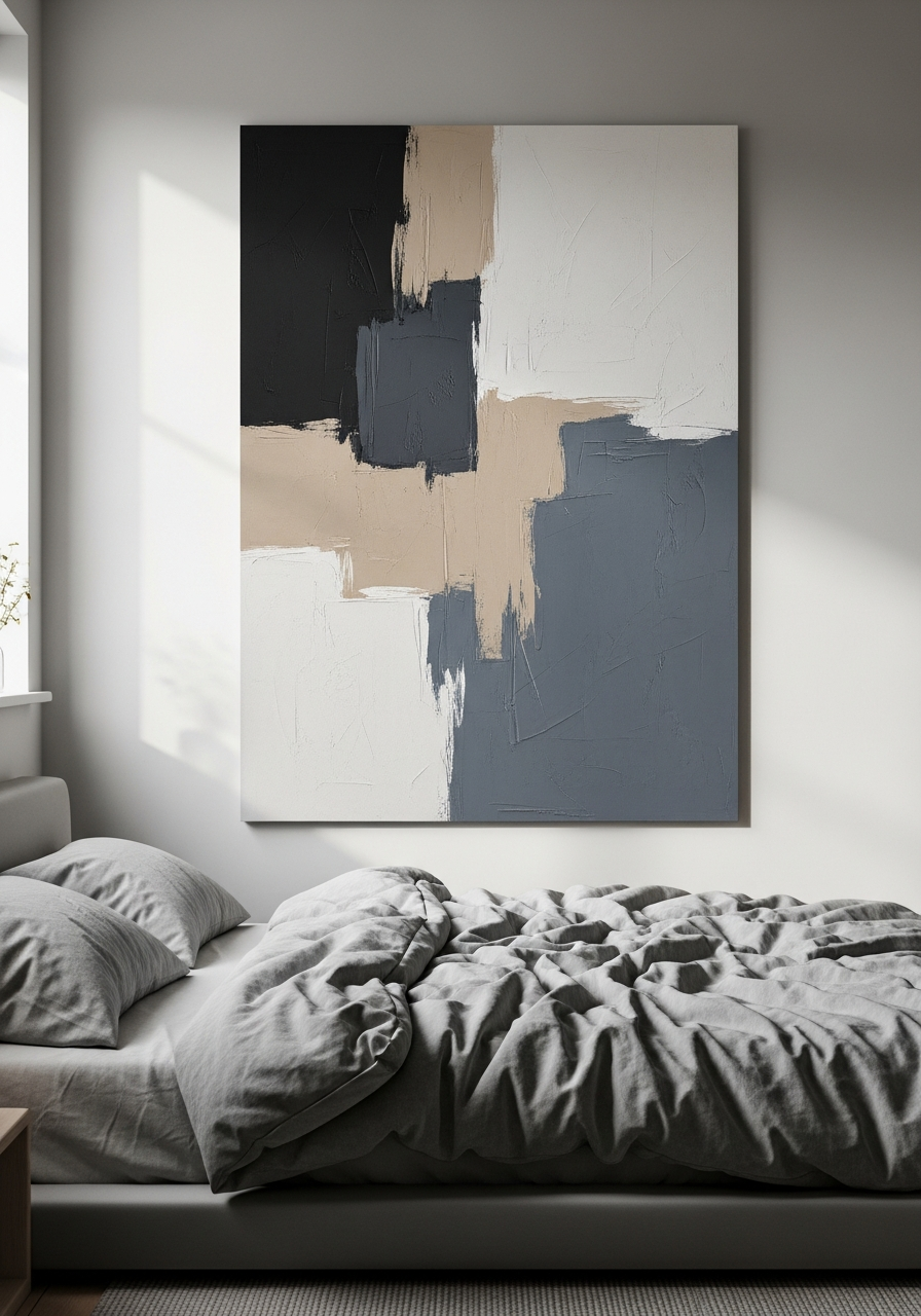 5. Large Abstract Canvas Art