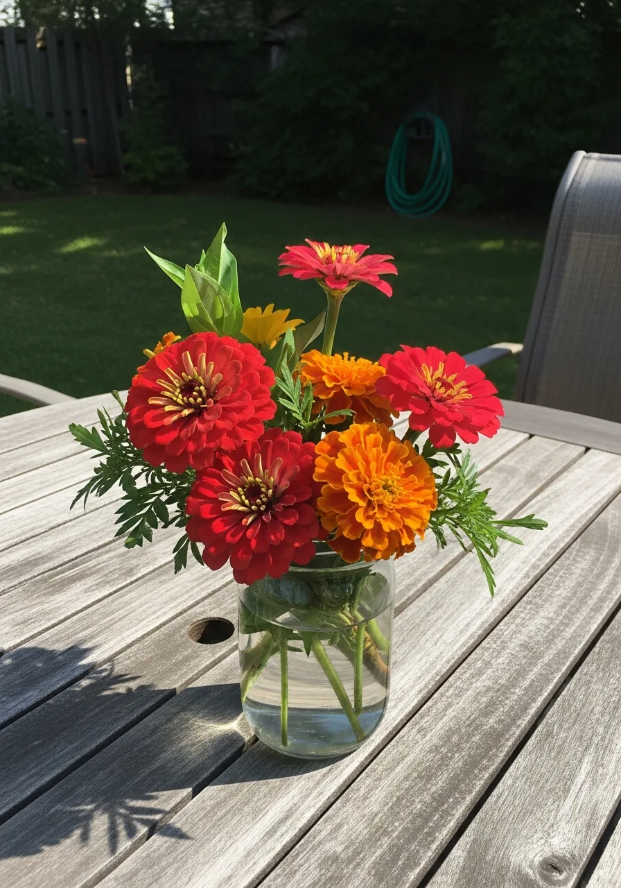 1. Fresh Flower Centerpieces