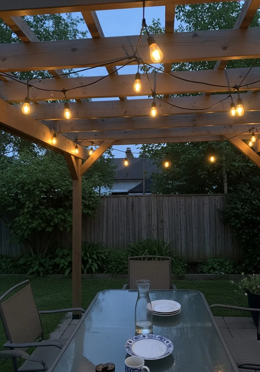 14. String Lights Overhead