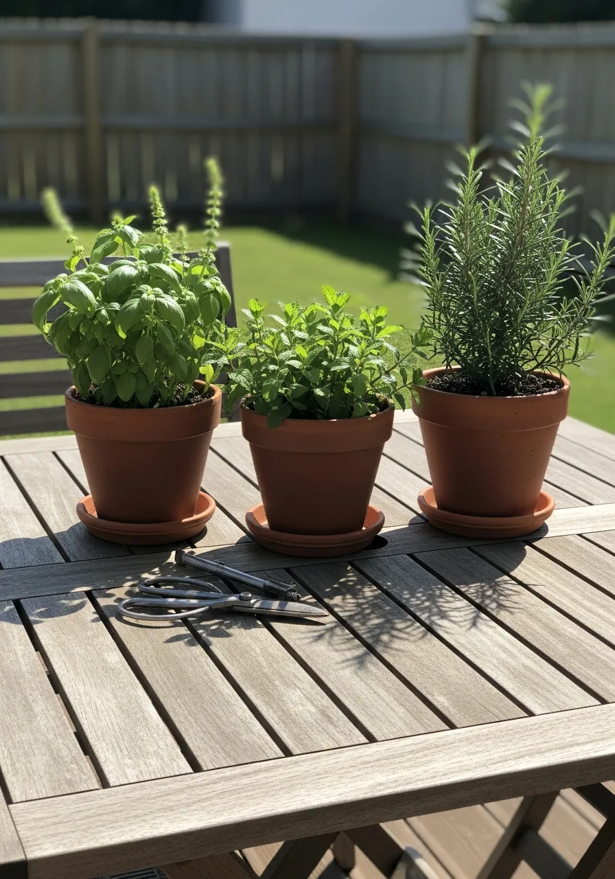 21. Herb Decor with Function