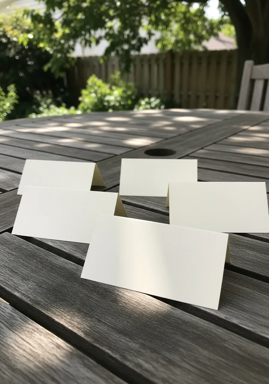 22. Personalized Name Cards