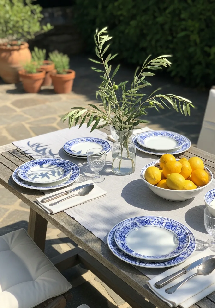 33. Mediterranean Style Setup