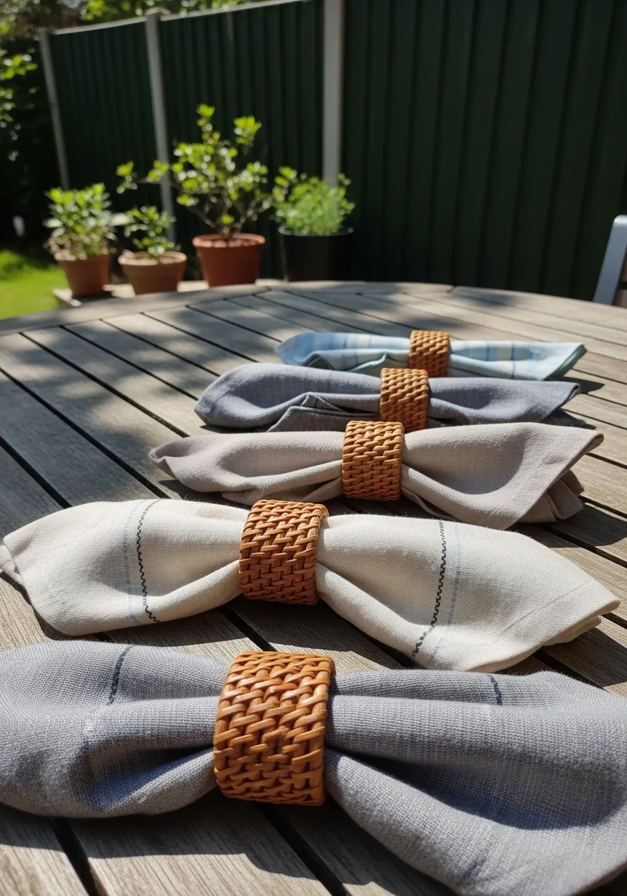 45. Decorative Napkin Rings