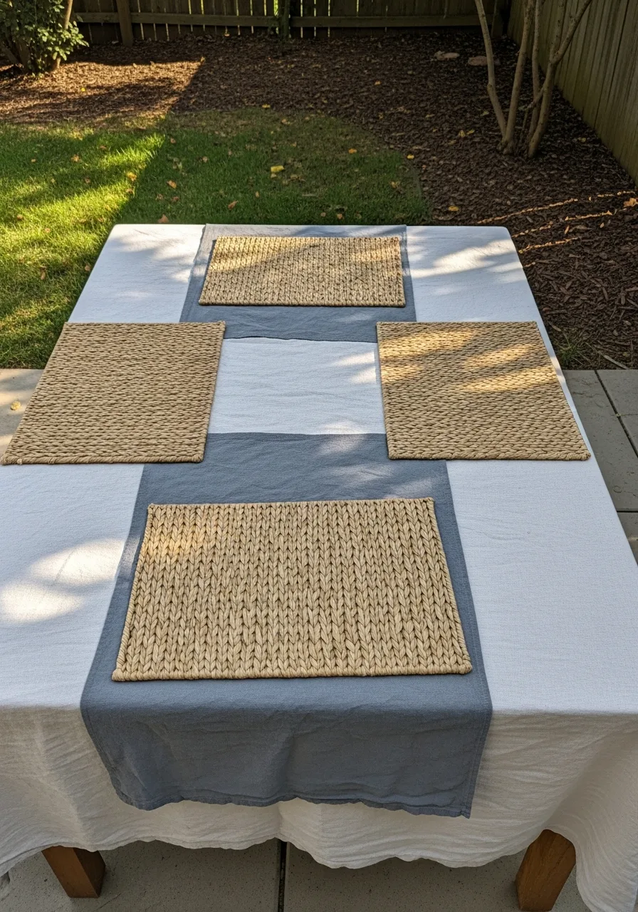 5. Layered Table Linens