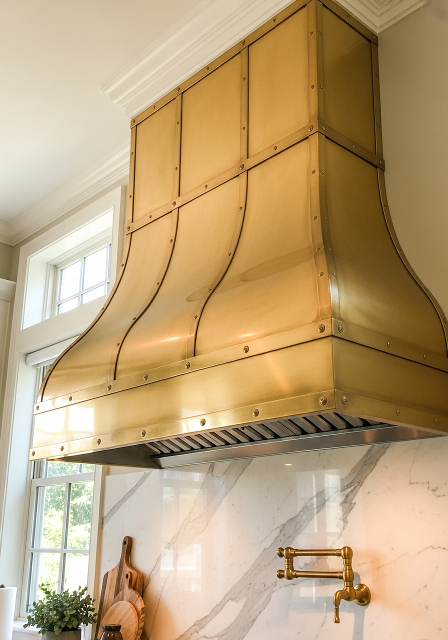 11. Brass Metal Hood