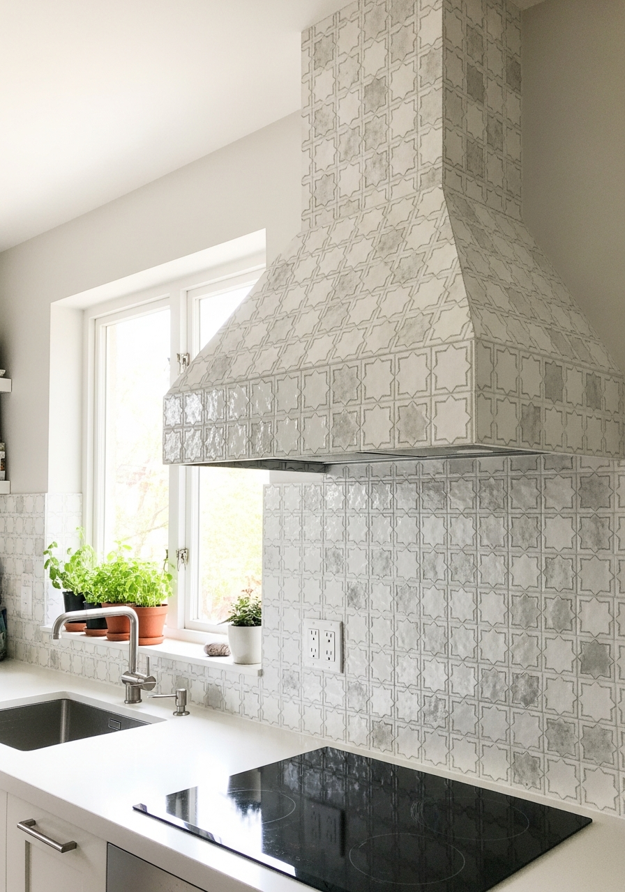 13. Tile Covered Hood