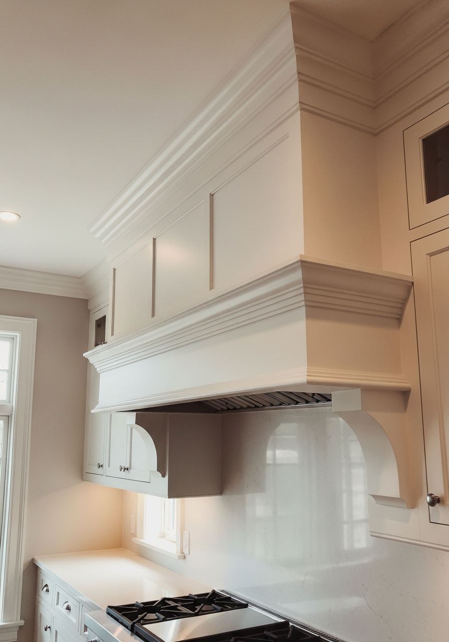 17. Hood with Crown Molding
