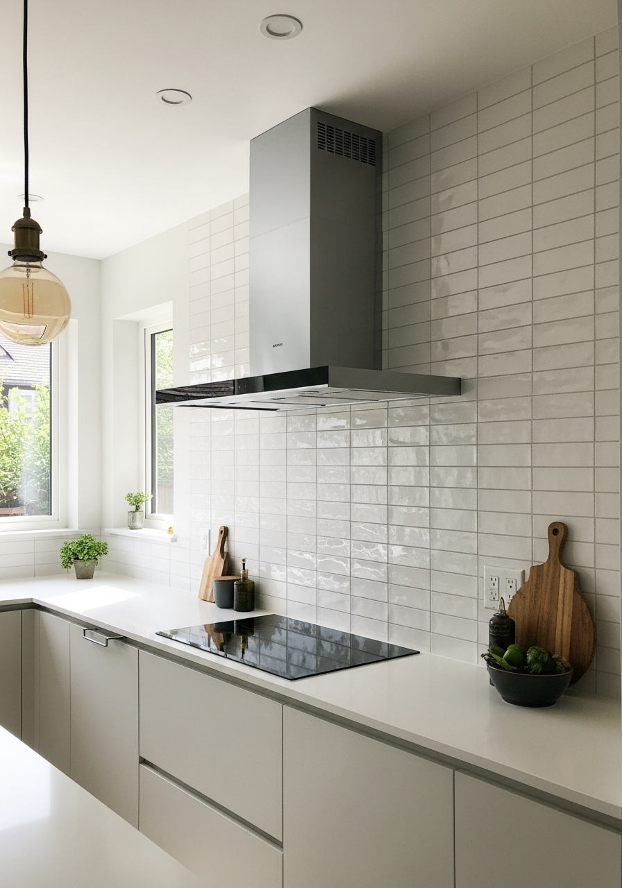 20. Floating Range Hood