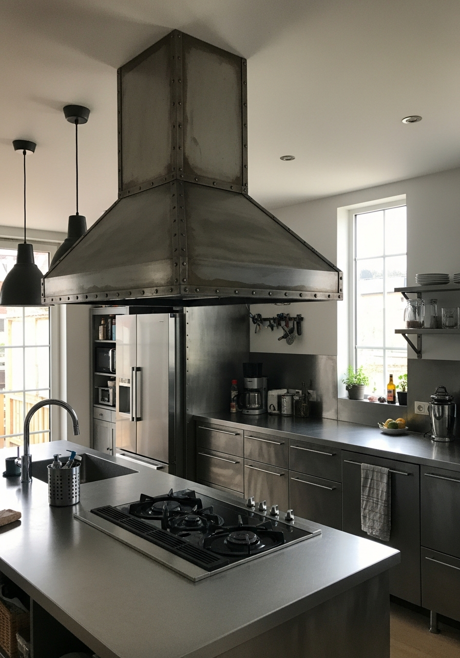 23. Industrial Metal Hood