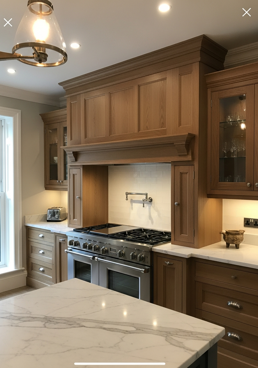 25. Paneled Cabinet Hood