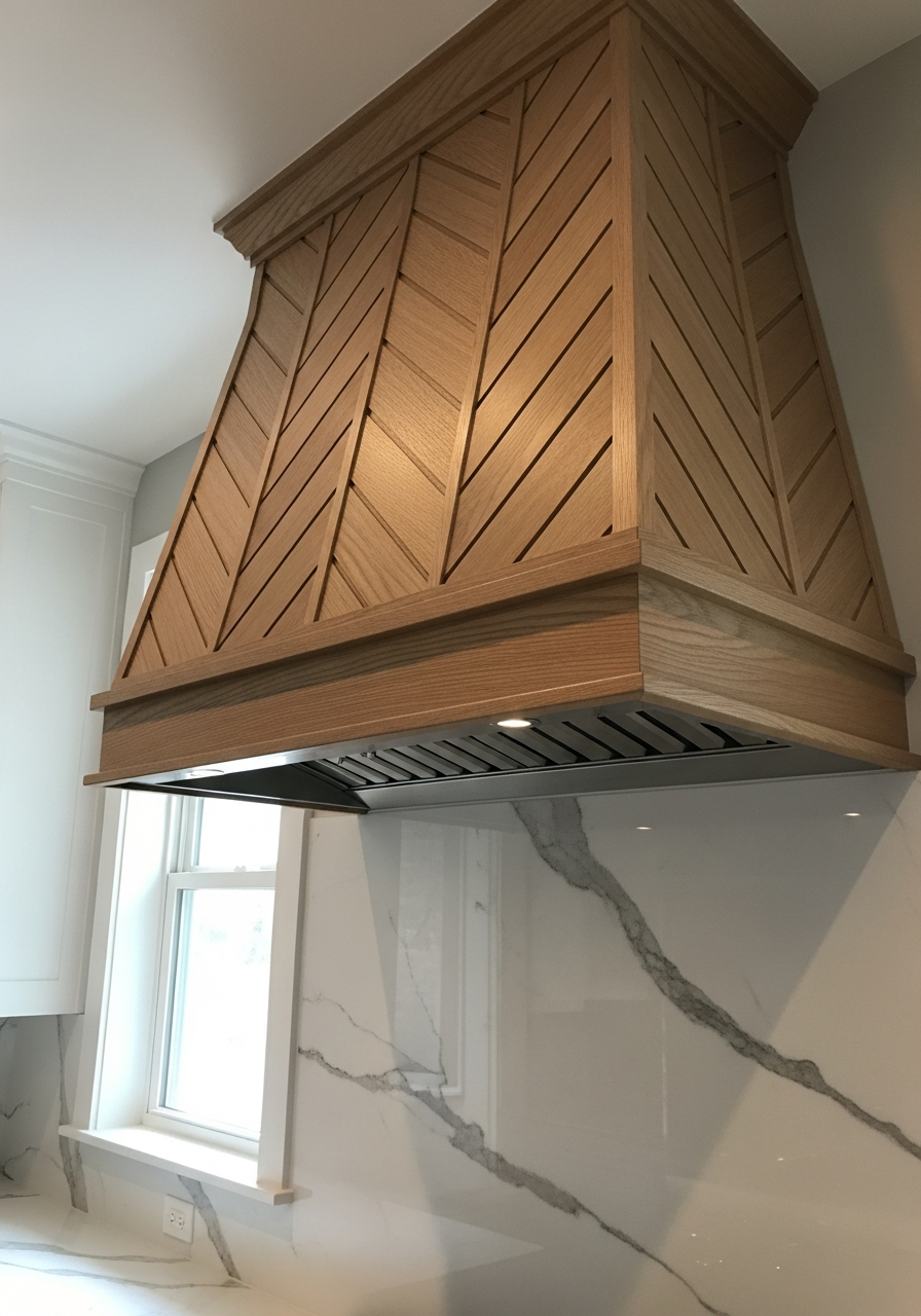 30. Geometric Panel Hood