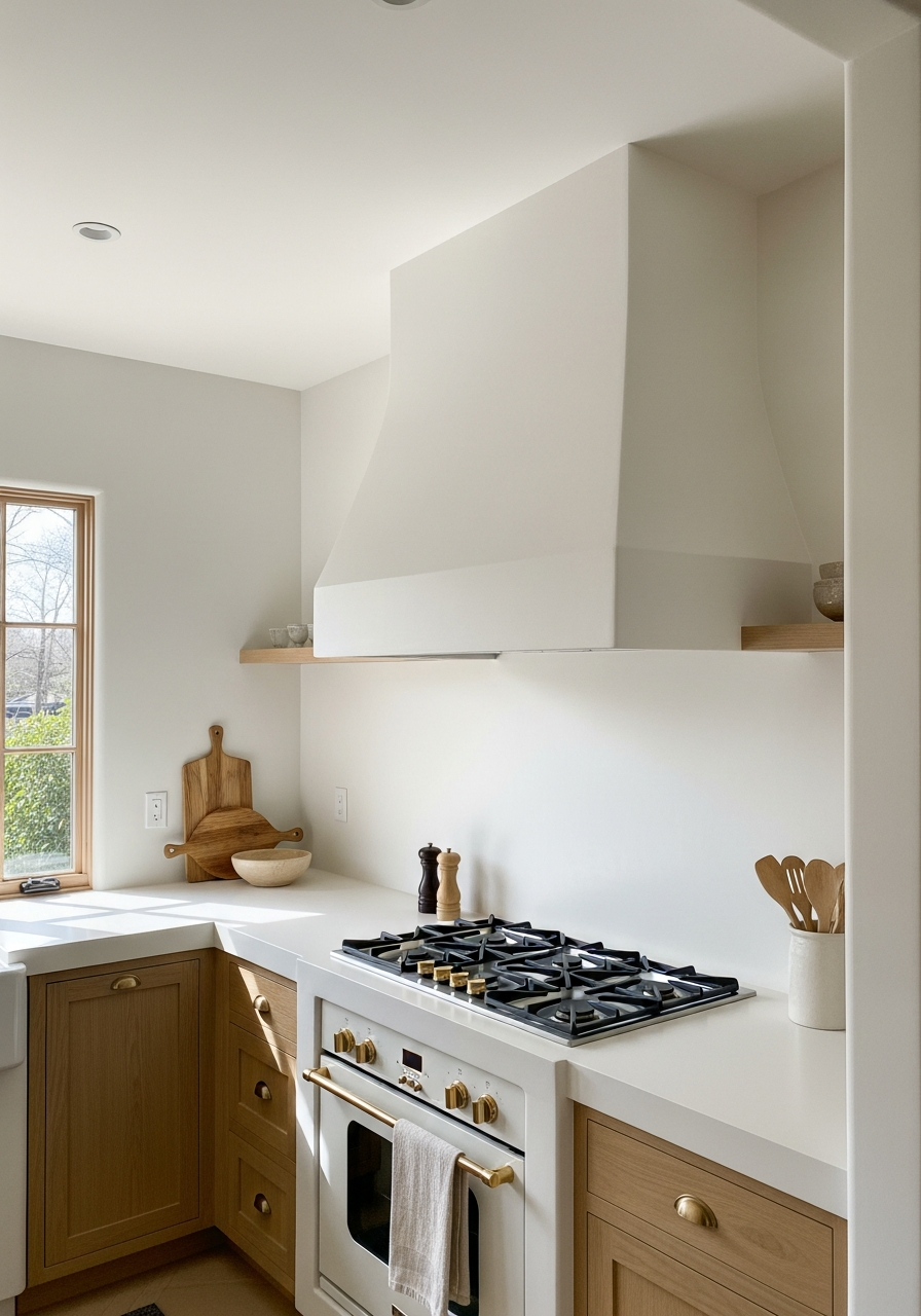 4. Plaster Range Hood