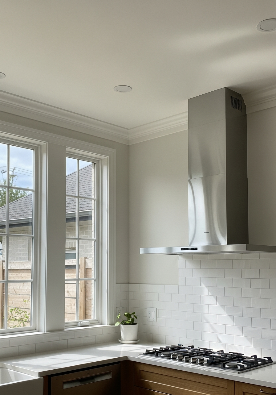 8. Chimney Style Hood