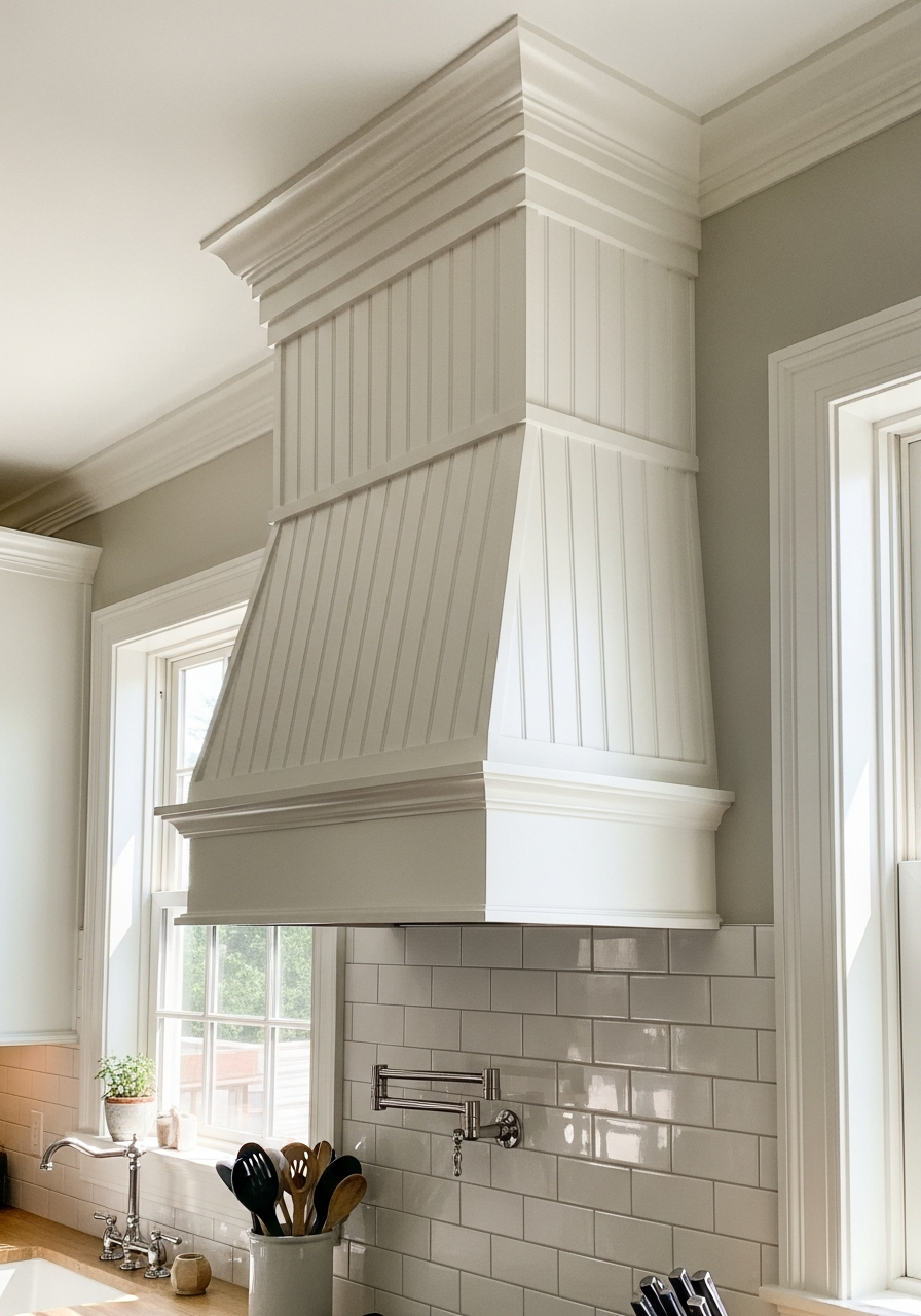15. Beadboard Vent Hood