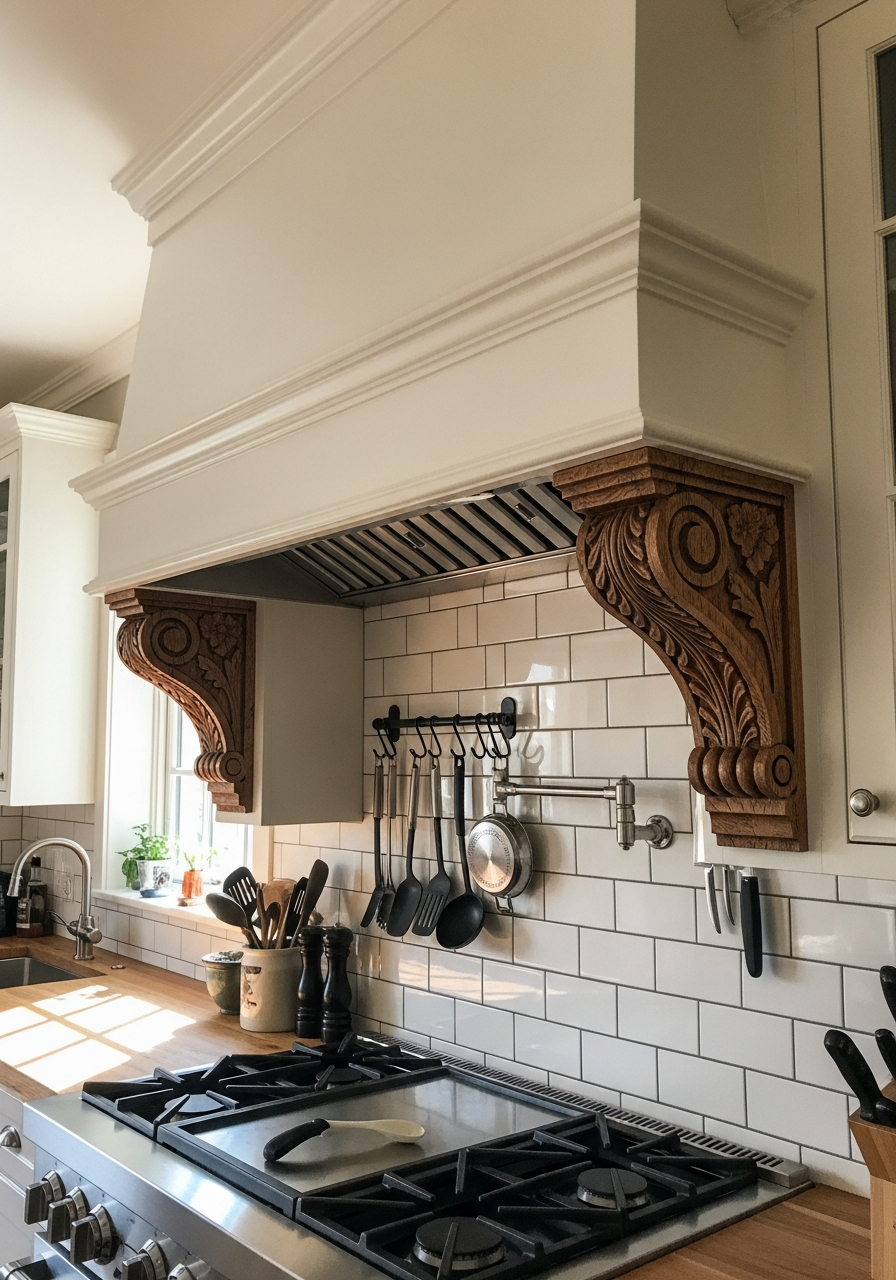 19. Vent Hood With Corbels