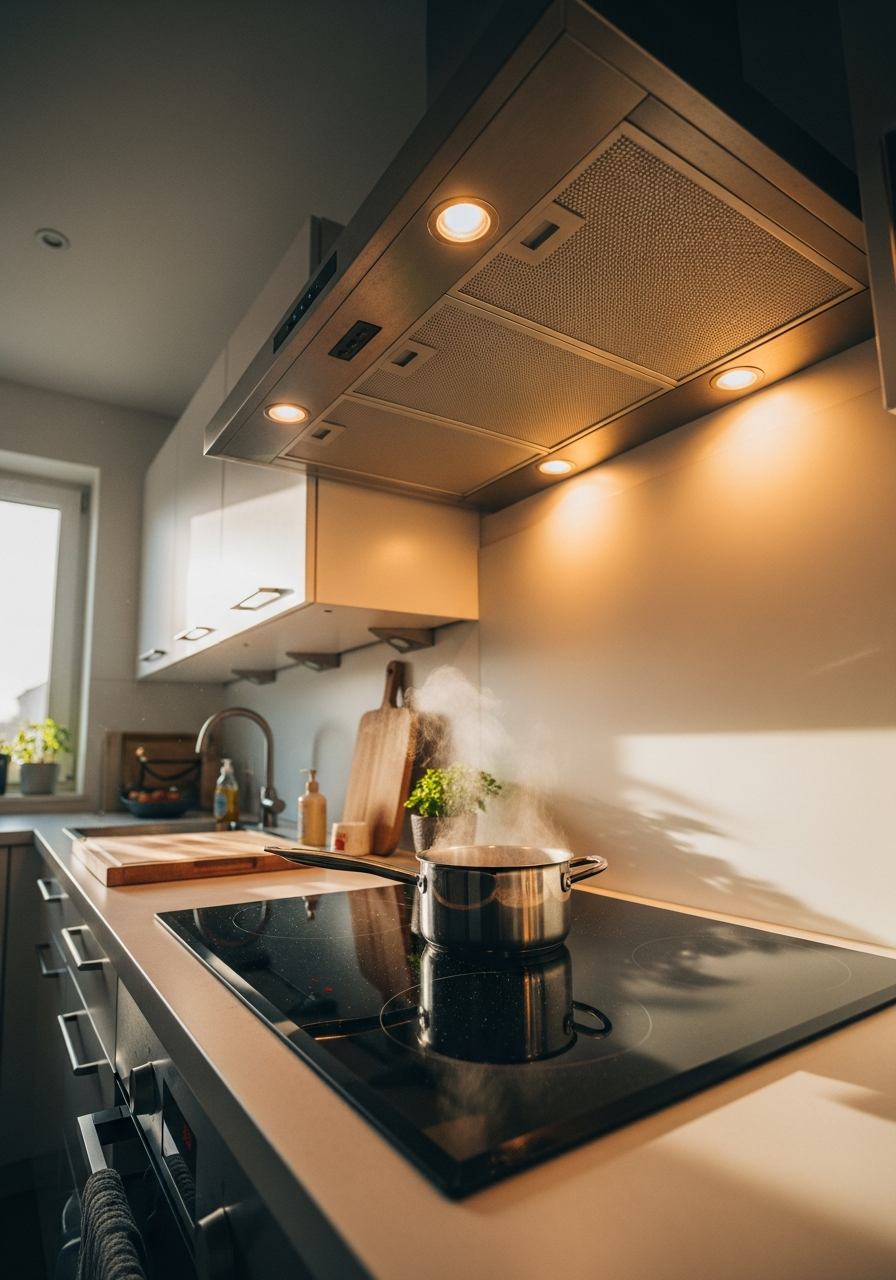 29. Range Hood Accent Lighting