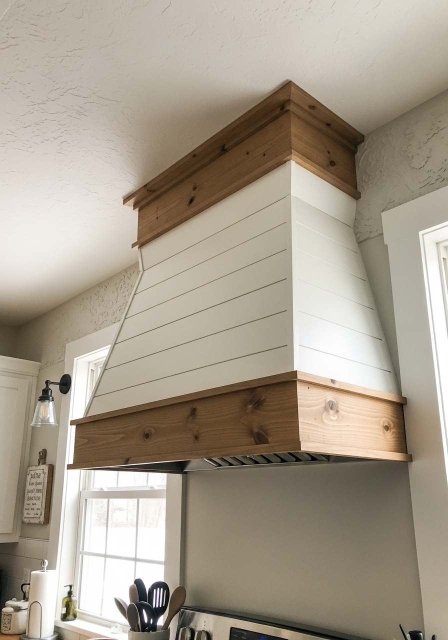 3. Shiplap Vent Hood