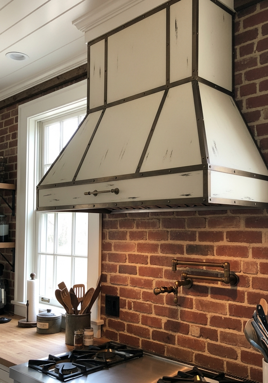 38. Vintage Inspired Vent Hood
