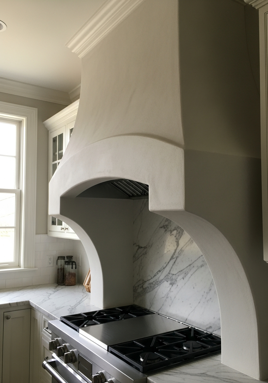 6. Arched Vent Hood