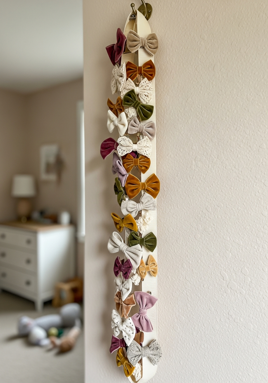 18. Hair Bow Holder