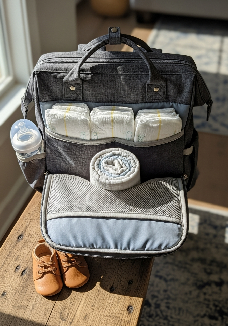 33. Portable Diaper Bag