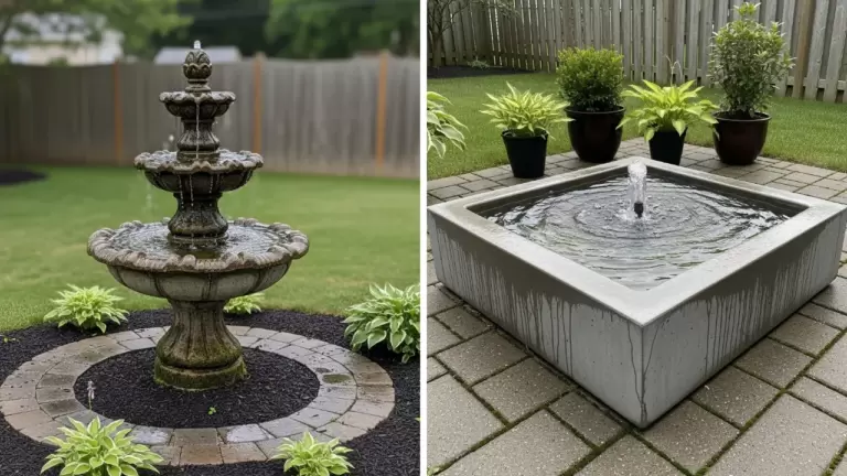 30 Relaxing Backyard Fountain Ideas