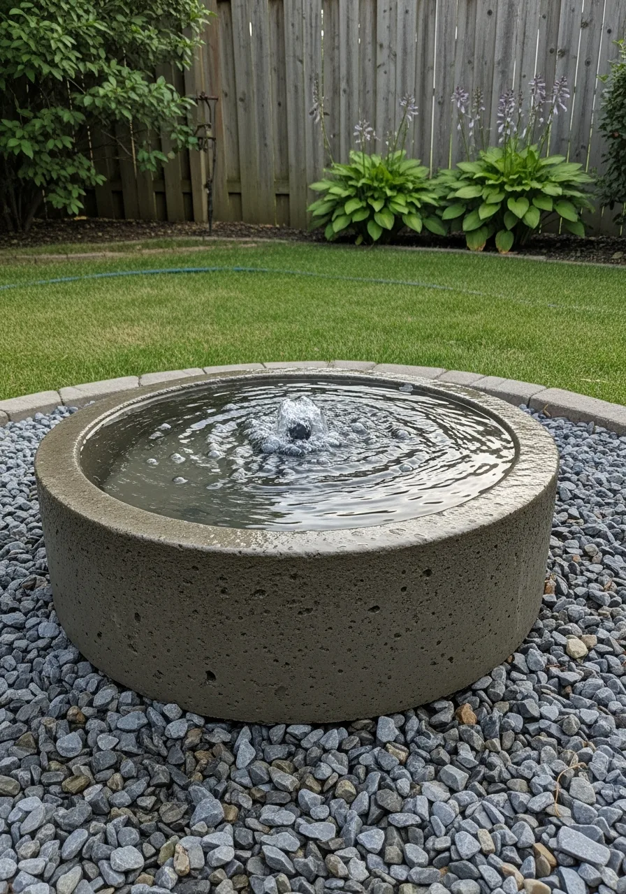16. Raised Basin Fountain Design