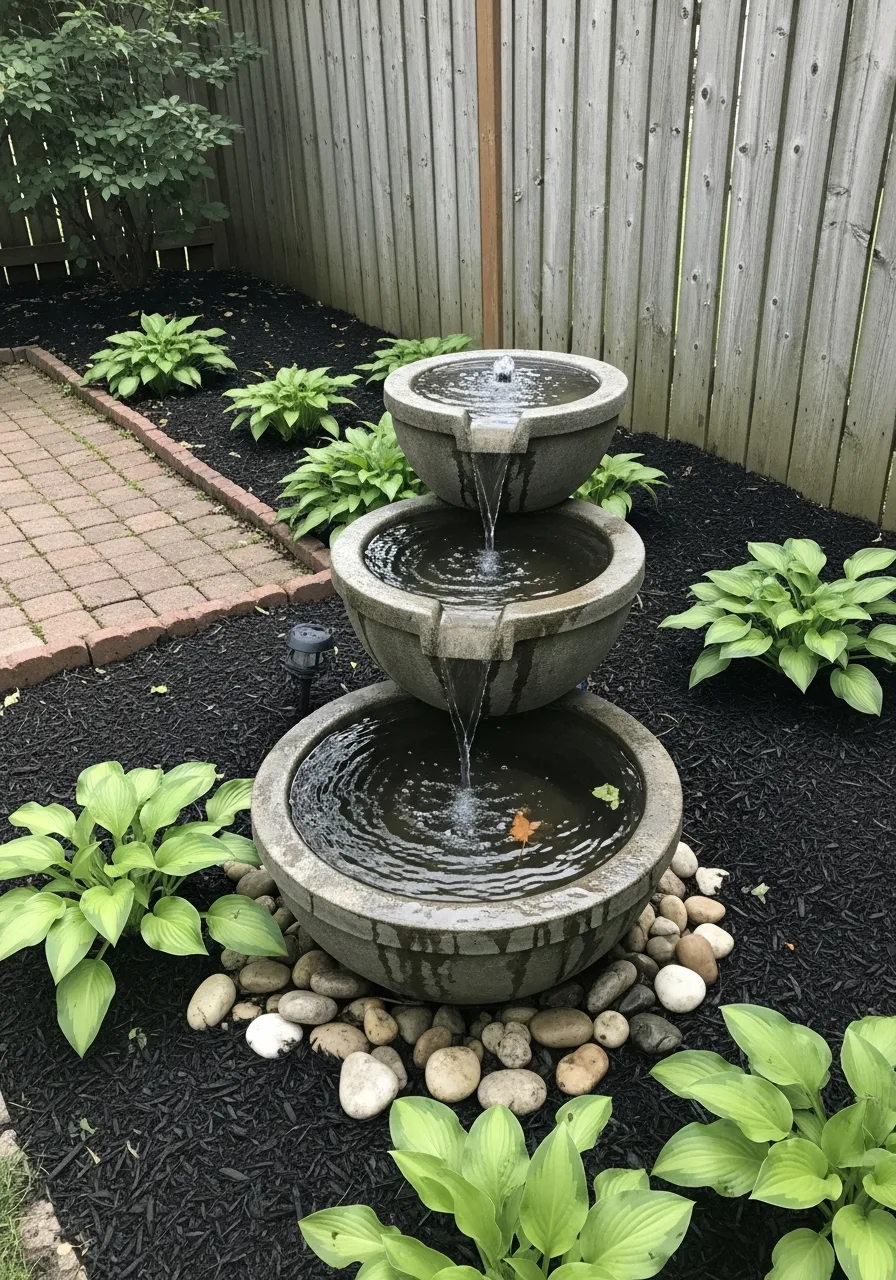 23. Cascading Bowl Fountain