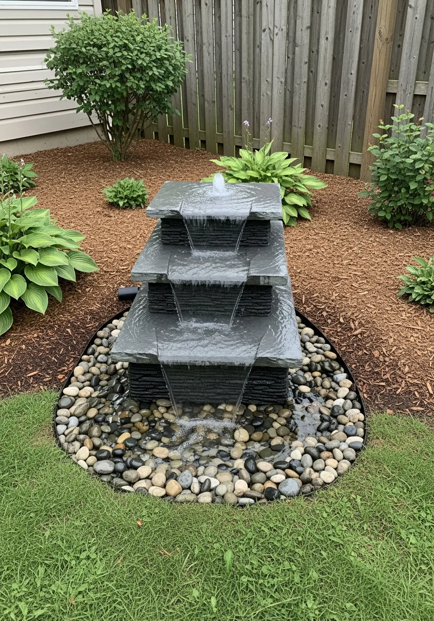 30. Statement Fountain Feature Design