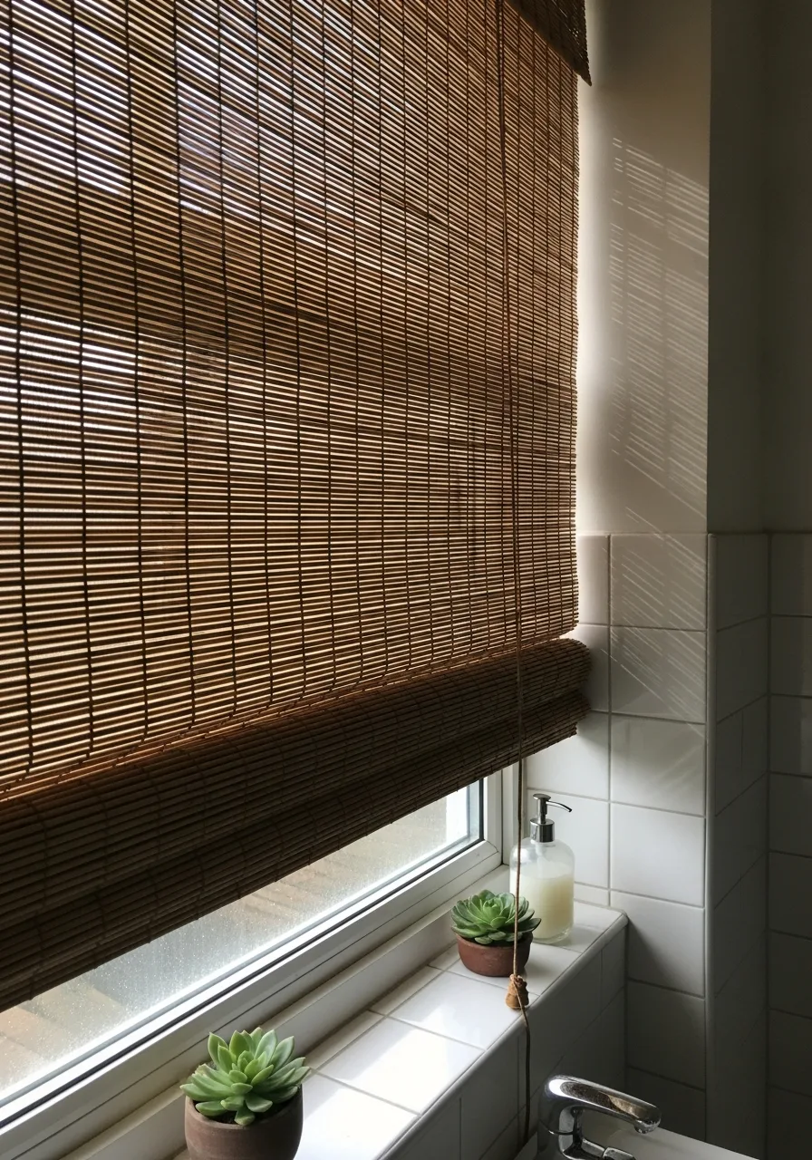 12. Eco-Friendly Bamboo Blinds