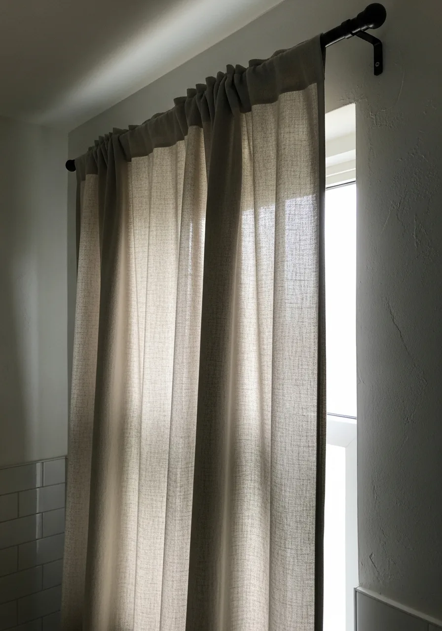 18. Neutral Tone Drapery