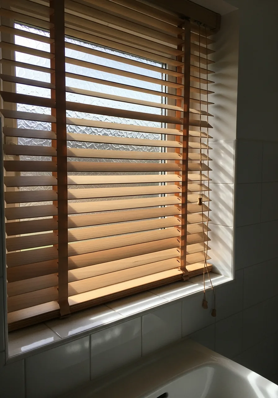 26. Wooden Venetian Blinds