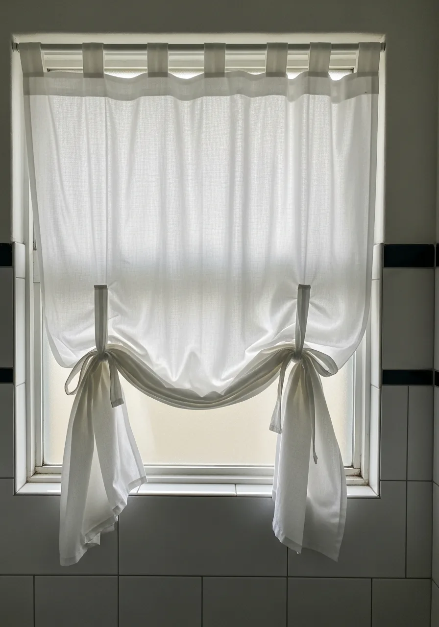 31. Curtain With Tie Backs