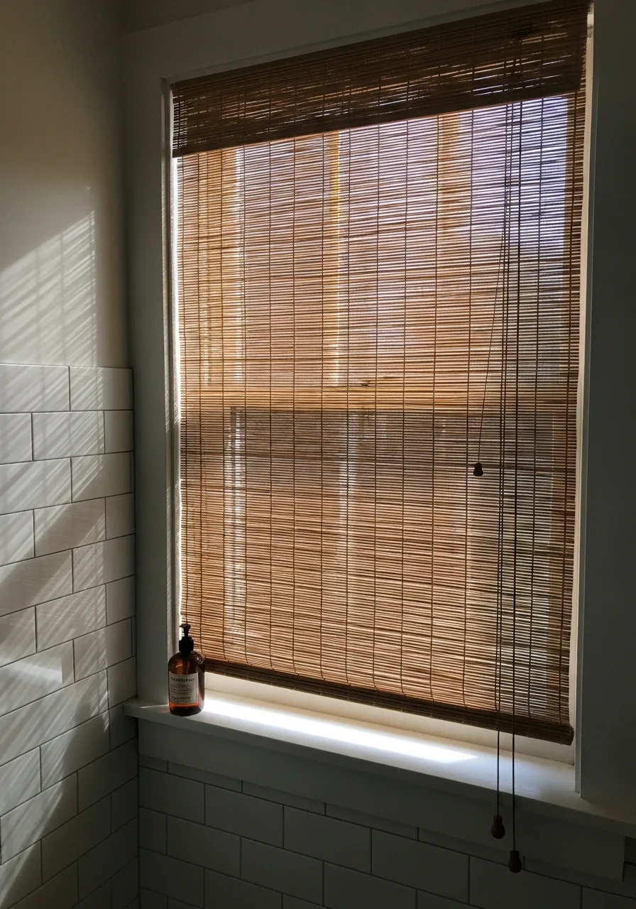 7. Natural Woven Wood Shades